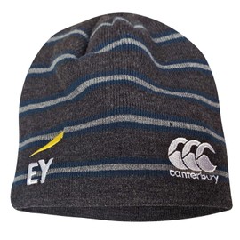 Canterbury of NZ USA Rugby Acrylic Fleece Beanie (Grey/Navy)