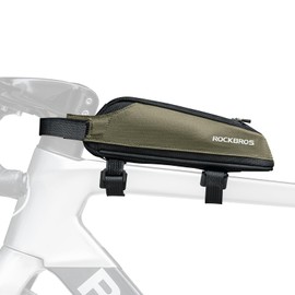 ROCKBROS Bike Frame Bag Bike Top Tube Bag Small Aerodynamic Bag Bike Triangle Bag for Triathlon and Gravel Bikes