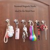 Neosmuk Magnetic Hooks,Heavy Duty Earth Magnets with Hook for Refrigerator,