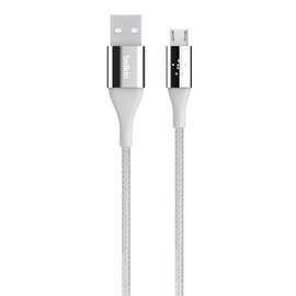 Belkin MIXIT DuraTek Micro-USB to USB Cable, 4 Feet (Silver)