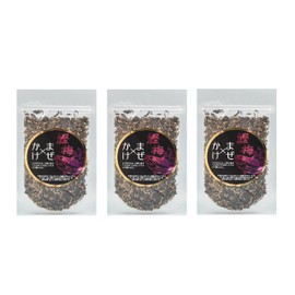 Sanko Sangyo Mixed Bonito Plum, 3.5 oz (100 g) x 3 Pieces, Sprinkle with AVITAZ Original Hot Towel