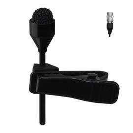 J K MIC-J 044 Lapel Microphone Lavalier Microphone Compatible with Audio Technica Bodypack Transmitter