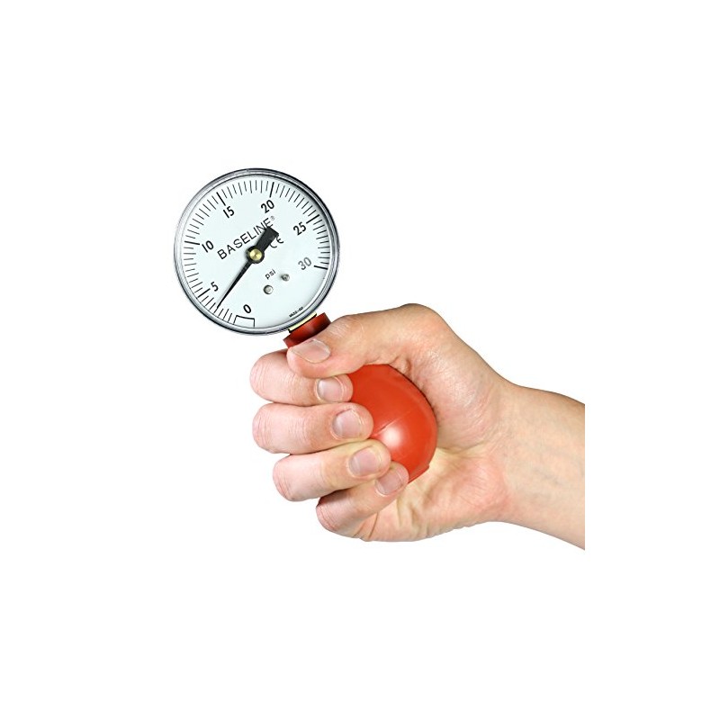 Baseline 12-0290 Dynamometer, Pneumatic Squeeze Bulb 30 PSI Capacity, No