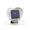 Gifts and More Gifts 20233 Silver Lace Heart Photo Frame