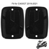 2pcs Front Brake Fluid Reservoir Cap Motorcycle Upper Fuel Tank