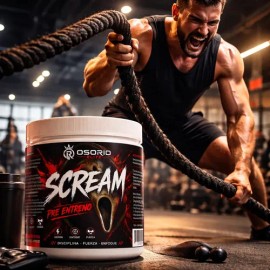Pre Entreno Osorio Elite Scream 120g Suplemento Gym                                                                                                   