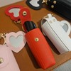 Lipstick Keychain Lip Balm Case Red 2ea