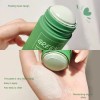 Mascarilla Facial En Barra Té Verde Limpiadora Meidian Todo Tipo