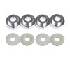 KEEDA 4pcs 12 mm Turn to 17 mm Aluminium Alloy