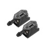 ACROPIX Universal Adjustable Windshield Wiper Washer Nozzle Spray Jet Black