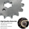 Mtanlo 428-14T Front Sprocket 17mm Teeth Motorcycle Engine Sprocket Chain