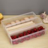 DUOHERESHUI 2 Pieces Plastic Pasta Box Noodle Storage, Spaghetti Noodle