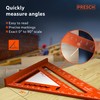 Presch Carpenters Square 180mm | Innovative wipeable note surface |