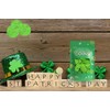 St. Patrick's Day White Milk Chocolate Coins, Green Coins, Milk