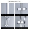 PIGIAOKA Adjustable Hand Shower Bracket for Slide Bar, Universal 20-25MM