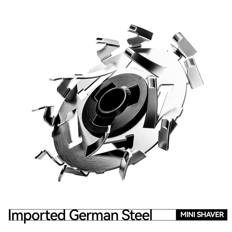 yoose MINISeries Replacement Shaver Head, Durable, Floating Design, Skin Friendly,