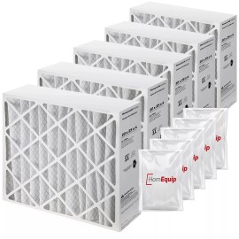 Honeywell FC100A1037 20x25x4 Furnace Air Filters Merv 11 with Bag 1,2,3,4,5 Pack - 5