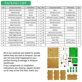 Soldering Practice Kit Projects DIY Toys Electric Magnetic Transmitter Educational Electronics Kit Mini DIY Shooting Game Fun Soldering Project