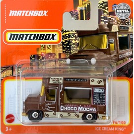 Matchbox 94/100 Ice Cream King Choco Mocha Coffee & More Brown, Coffee HFT15 (2022)