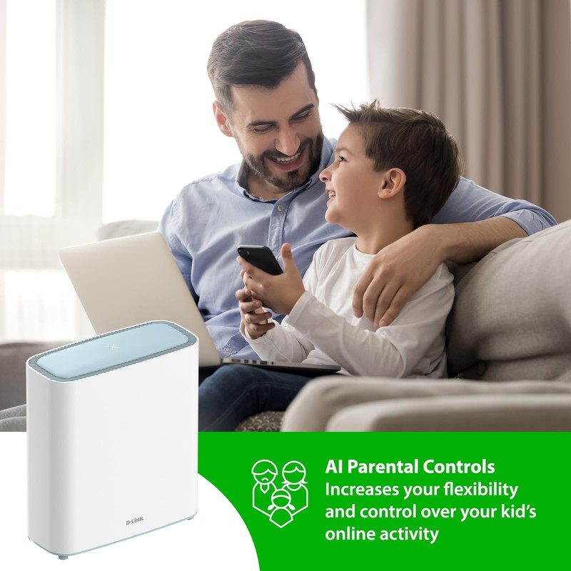 D-Link M32, Eagle Pro AI WiFi 6 Lifestyle Router -