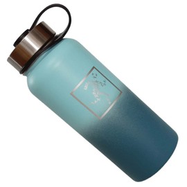 RD ROYAL COOK Termo Botella de Agua Acero Inoxidable Aislamiento Térmico ideal para Bebidas Frias y Calientes 3 Tapas Herméticas 32 Oz 947 ml