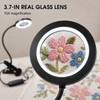 10X LED Magnifying Glass Desk Lamp with Clamp, 3 Color