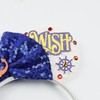 JIAHANG Cruise Mouse Ear Headband with Sequin Bow, Magic Nautical