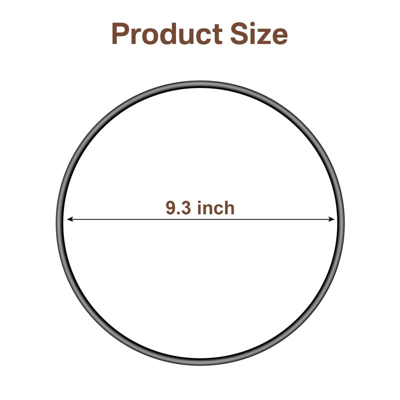 Black Lid Latch Strap Rubber Band 6,7,8 quart Crock pot