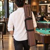 3x4 Soft Pool Cue Case for 1/2 Snooker Cues, Oxford