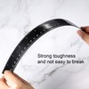 eBoot Plastic Ruler Straight Ruler Plastic Measuring Tool 12 Inches