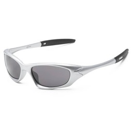 Active Sport Collection 100% UV Protection Sunglasses UNBREAKBLE TR90 Frame in Silver Smoke