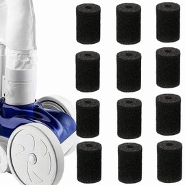 12 Pack Pool Cleaner Sweep Hose Tail Scrubbers, Tail Scrubber Replacement, Fits Polaris 180 280 360 380, 3900