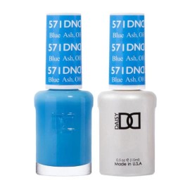DND DUO Matching Gel & Lacquer #571 - Blue Ash