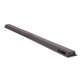 Z-Athletic Gymnastics Training Foldable Foam 8-Foot Floor Balance Beam for Kids, Dark Grey