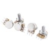 uxcell Top Adjustment Split Knurled Shaft Potentiometer Pot B50K 50K