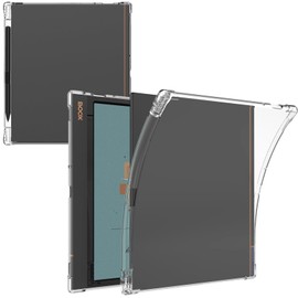 GEJEFA Crystal Clear Case for Boox Tablet Note Air 4C/Air 3C/Air 3 10.3 Inch, [Anti-Scratch][Anti-Yellowing] Flexible Transparent TPU Case with Shock-Absorbing Air-Guard Corners