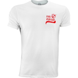 5% Nutrition Whatever It Takes White T-Shirt #289 M