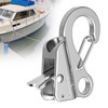 Loodmeo Stainless Steel Boat Anchor Hook, 3/8"-5/8" Rope, 8500 lbs