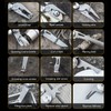 Multitool Wrench 13 Tools Stainless Steel High Hardness Effort Saving