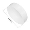 sourcing map 2pcs Rubber End Caps 180mm(7.1 inch) ID Vinyl