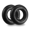 (2 PACK) 4.10/3.50-4 Inner Tube with TR-87 Bent Valve Stem,Replacement
