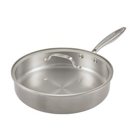 Happycall 스테이 통3중 IH 스텐 소테팬 2p 세트 (팬28/뚜28) Stay Triple-Layer IH Stainless Steel Sauté Pan 2p Set (Pan 28 / Lid 28)