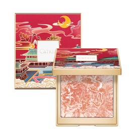 CATKIN C04 Makeup Powder Blush Coral Pink Peach High Resolution Natural Blush