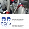 Stainless Steel Dress Up Hose Cover Kit Universal Radiator Hose