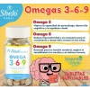 Omega 3-6-9 Para Niños 60 Tabletas 3 Acidos Shelo Nabel