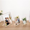 Silver Floating Frame 7x5" Set of 2 for picture 3.5x5'',