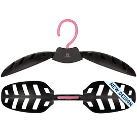 Hang 11' Wetsuit Hanger - Ultimate Wet suit Hangers, Drysuit hanger, Scuba Gear Hanger, Quick Dry Foldable & Vented Wetsuit Dryer, Surfing & Scuba Diving Accessories, Perfect Life Jacket or BCD Hanger