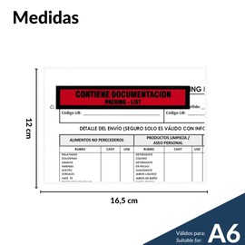 Raylu Paper® - Pack of 100 A6 Clear Self Seal Document Wallets for Mailing List