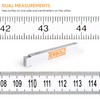 Terbold 2pk Folding Ruler Yard Stick | 6ft Imperial 2m