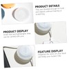 Mipcase 6Pcs Transparent Plastic Cord Winder Boxes Compact Earphone Cable